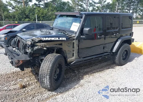 2017 Jeep Wrangler Unlimited Sport 4X4 z USA, uszkodzony, nr VIN 1C4HJWDG5HL581368